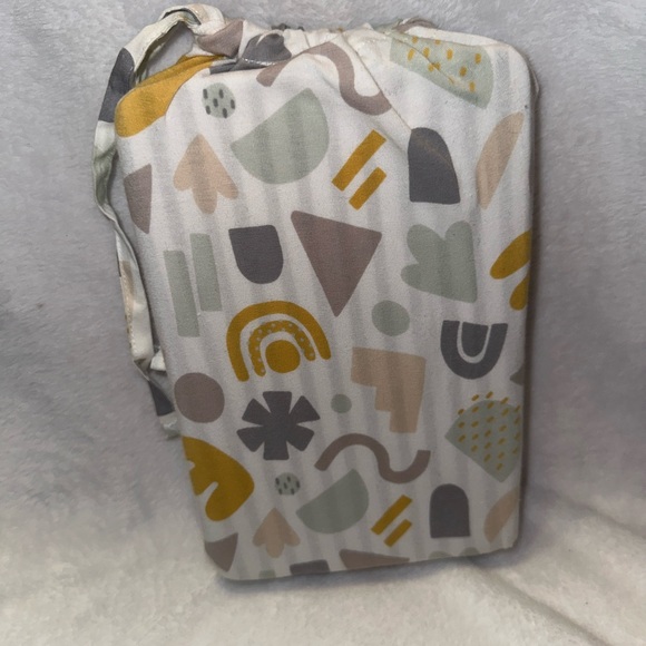 NORDSTROM Geo Blocks 2-Pack Car Seat & Nursing Covers - Picture 2 of 3